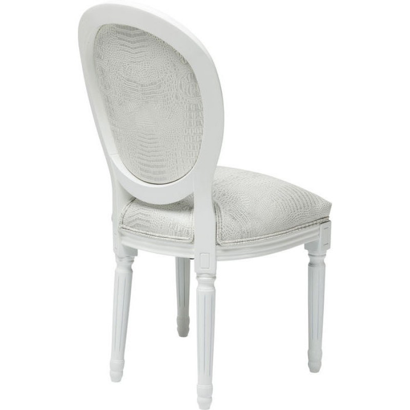 Chair Gastro Louis White Croco